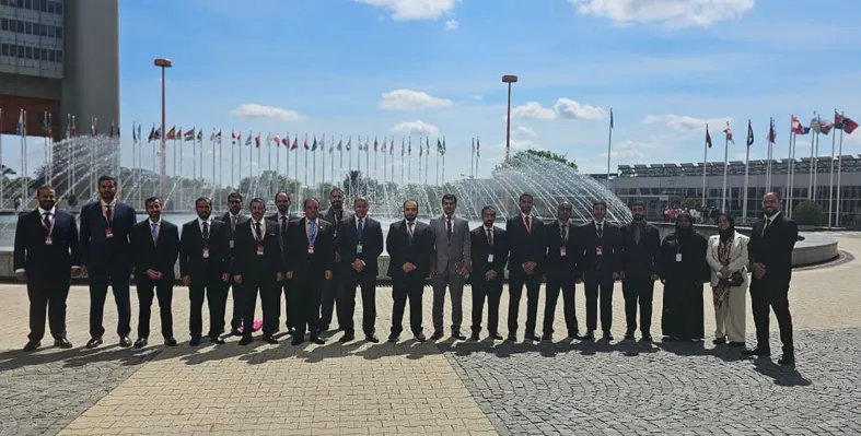 The UAE delegation.