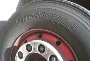 HK Kennedy Town Bus Terminus Bus Tire Bridgestone