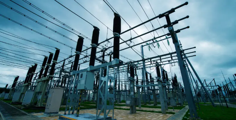 Image of a substation. 