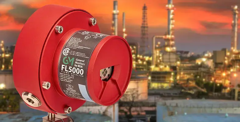 flame_detector_with_refinery_in_background