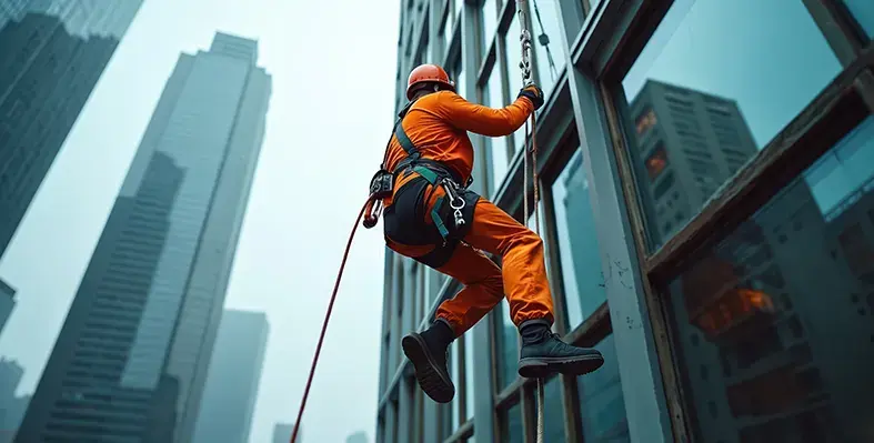 Worker_in_safety_harness_scaling_a_building