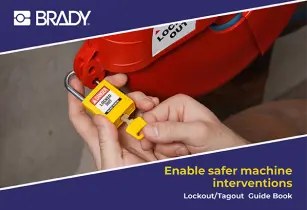 Temporarily block access to valves, buttons, fuses and any energy isolation point with our complete range of dedicated Lockout/Tagout devices. (Image source: Brady Corporation) LoToGuideBookCover EN