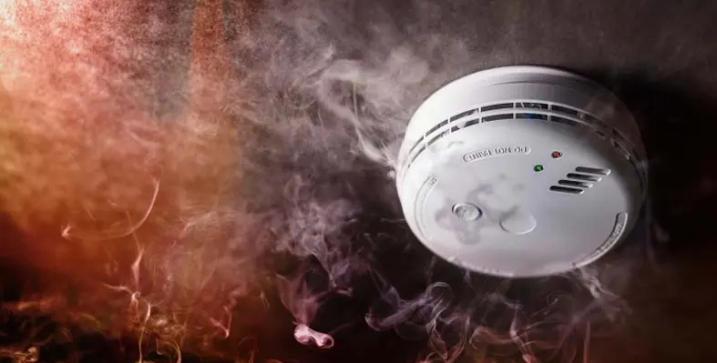 Picture of a smoke detector